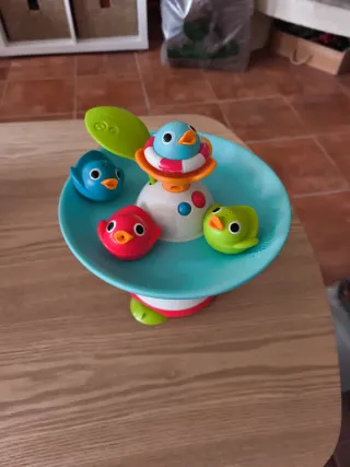 Juego Bañera Yookidoo Pájaros y pesca con imán