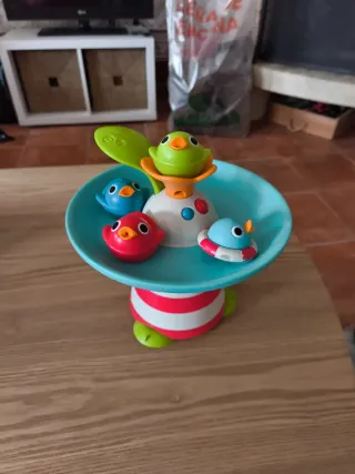 Juego Bañera Yookidoo Pájaros y pesca con imán