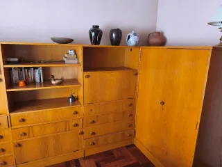 Dormitorio Vintage Madera Noble Mid-Century"