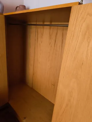 Dormitorio Vintage Madera Noble Mid-Century"