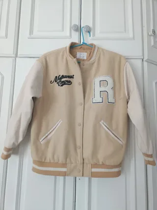 Chaqueta Zara Universitaria Niña Talla 11-12