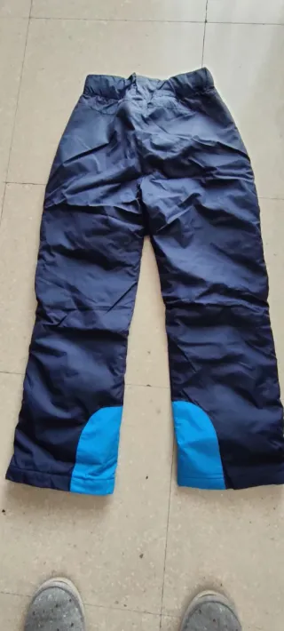 Pantalón de esquí para niño azul talla 10
