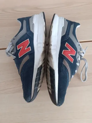New Balance 997H Talla 43 Azul/Rojo