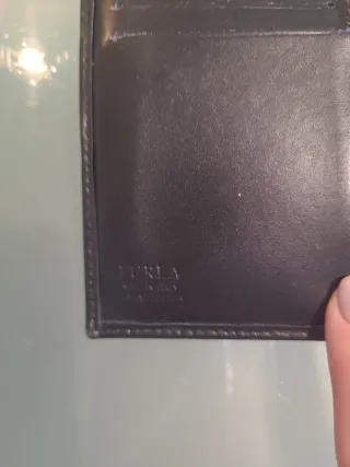 Portafoglio Furla Pelle Nero 13,5x10,5 cm