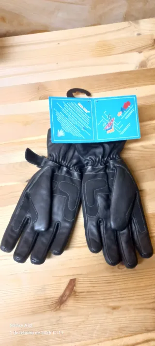 Guantes Moto ONEX Boxer Negros Talla L