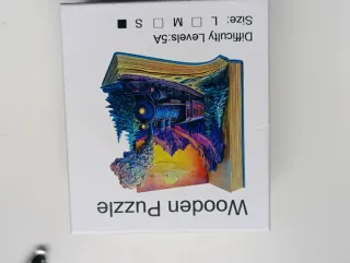 Puzzle de Madera Tren Bosque