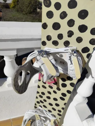 Tabla Snowboard Burton + Fijaciones + Funda