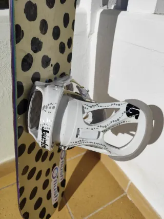 Tabla Snowboard Burton + Fijaciones + Funda