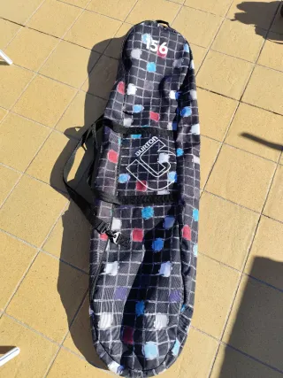Tabla Snowboard Burton + Fijaciones + Funda