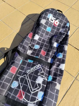 Tabla Snowboard Burton + Fijaciones + Funda