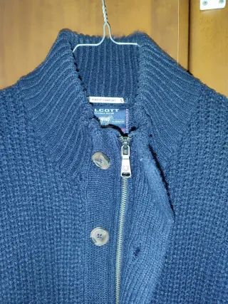 Cardigan uomo blu Alcott