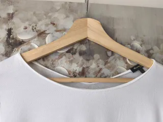 Blusa blanca Massimo Dutti Talla S