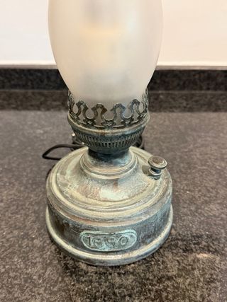 Lámpara candil antiguo reproducción