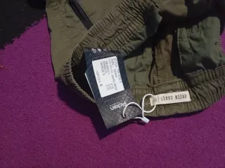 Pantalones cargo verde oliva