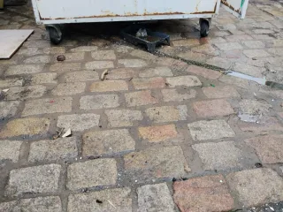 Taquilla con ruedas para ferias