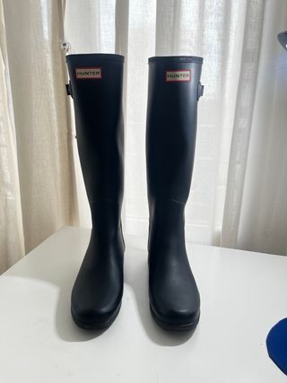 Botas de agua altas Hunter azul