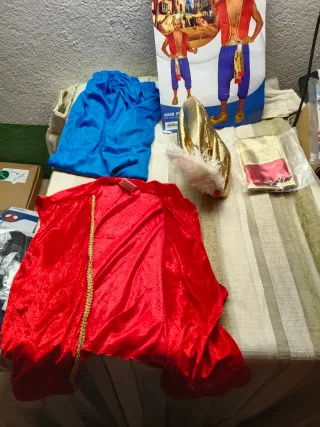 Disfraz Aladino Rey Ladrones Talla S