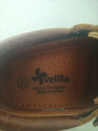 Zapatos náuticos piel niño Velilla T.31