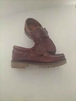 Zapatos náuticos piel niño Velilla T.31