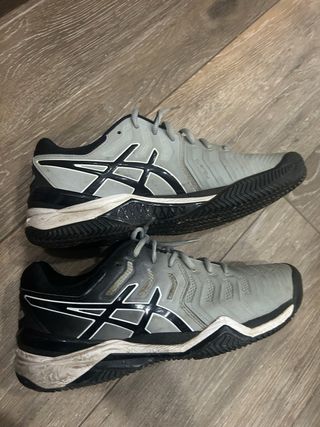 Zapatilla ASICS Hombre Talla 43 Gris