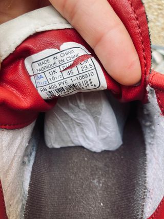 Zapatillas Reebok Vintage Rojas