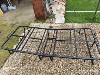 Cama plegable de hierro