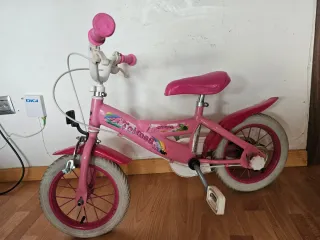 Bicicleta infantil rosa