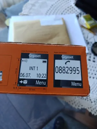 Teléfono Inalámbrico Gaset AS405 Negro c