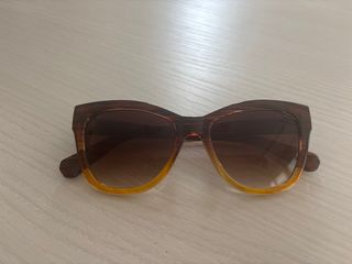 Gafas de sol marrones degradado
