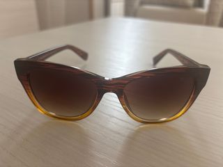 Gafas de sol marrones degradado
