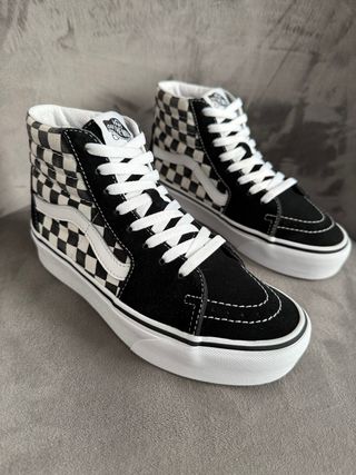 Vans Plataforma Checkerboard