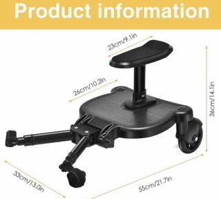 Patinete univeruniversa carrito bebé con asiento