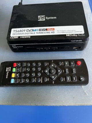 Decoder Digitale Terrestre HD Tele System TS6809