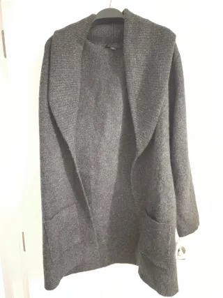 Abrigo Zara Gris Mujer (muestrario)