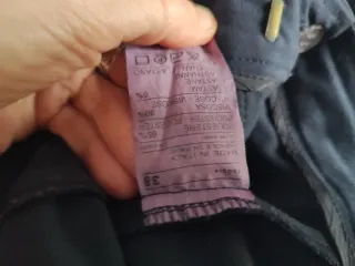 Pantalón vestir azul marino(casi negro)T.38