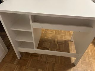 Escritorio Blanco Ikea BRUSALI + Silla