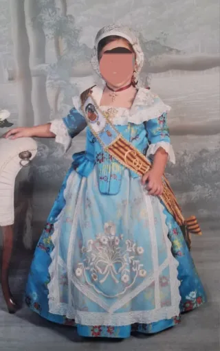 Traje de Fallera Niña 3-5 años