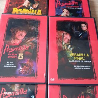 Colección DVD Pesadilla en Elm Street