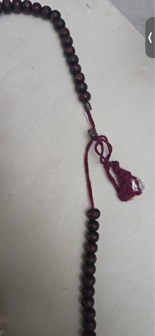 Collana pietre e legno