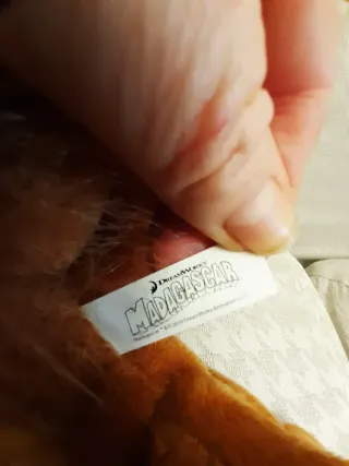 Peluche Alex il leone Madagascar DreamWorks