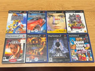 Lote 8 Juegos PlayStation 2