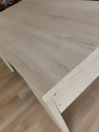 Mesa de centro elevable de madera