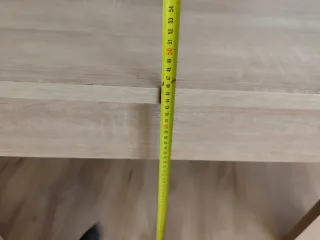 Mesa de centro elevable de madera