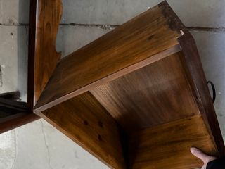 Vitrina de madera maciza oriental