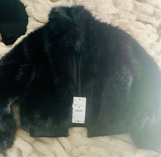 Chaqueta pelo Zara