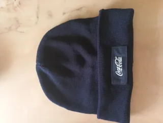 Gorro Coca-Cola Negro Lana nuevo