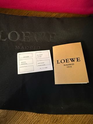 Bolso Loewe Piel Vacuno Rosa