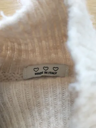 Jersey rayas turquesas y blanco de tienda local