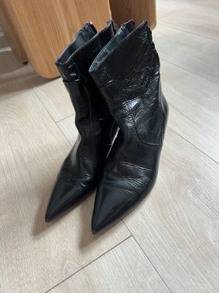 Botas Zara Piel Talla 39