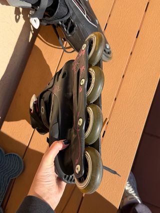 Patines en línea Oxelo T38 Negro/Rosa